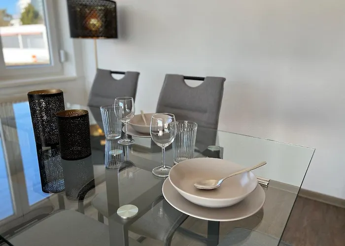 アパート Spa-apartment Mit Sauna In Ulm-boefingen ウルム